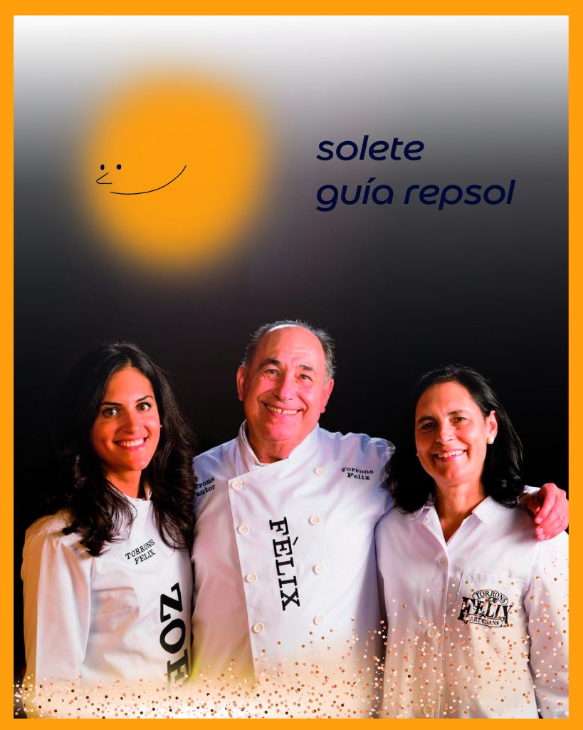 Torrons Fèlix rep un Solete de la Guía Repsol